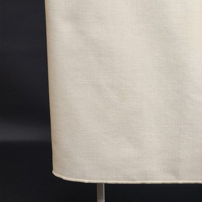 Solid Plain Beige Linen Tablecloth Table Cover Overlock hem Rectangle 50" x 68"