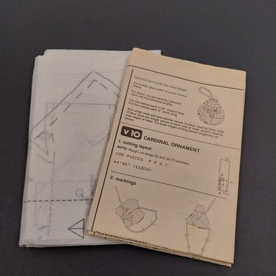 Simplicity Craft 8103 Vtg Sewing Pattern 1992 Cut Christmas Ornament Tree Wreath