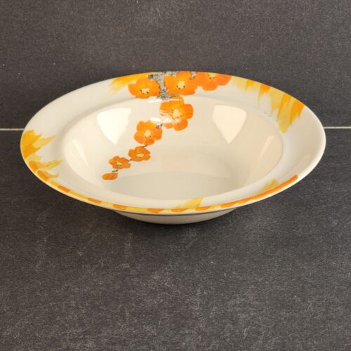 5 Pc Swinnertons Ironstone Ivory Salad Dessert Bowls Set 1930s Vintage