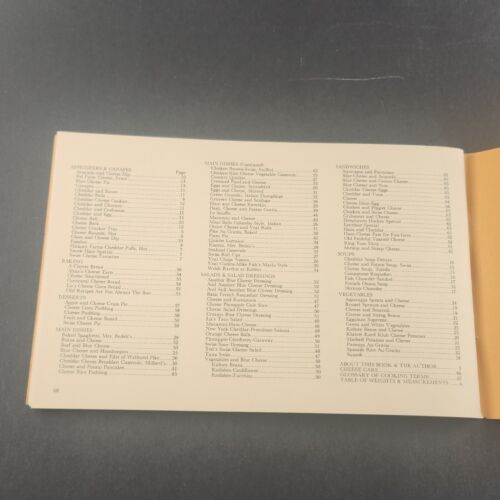 Cheese Chatter A Fine Cookbook By Hal Rothschild Published By Hickory Farms 1970