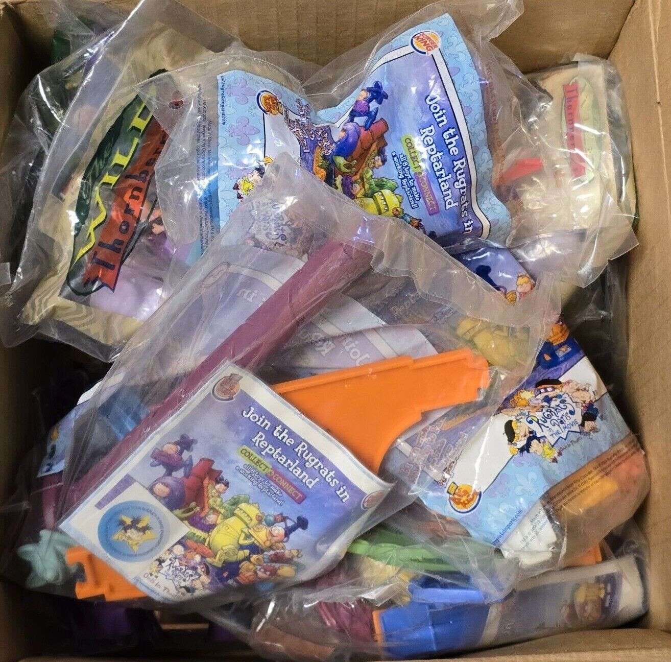 Burger King Vintage Toys of Various Sources Sealed Items Around 2000