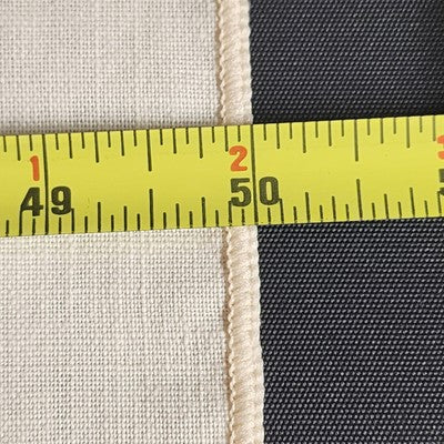 Solid Plain Beige Linen Tablecloth Table Cover Overlock hem Rectangle 50" x 68"