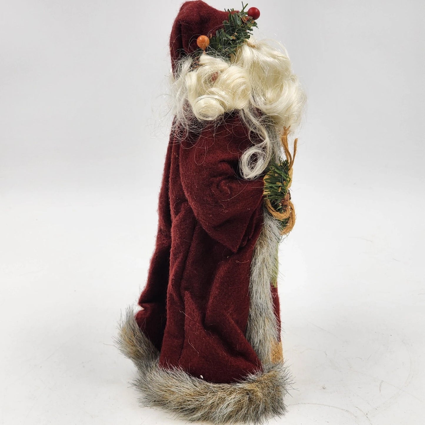 Kurt S Adler Santa Claus Figure 12" Vintage H3737 Holding Garland Tree Topper