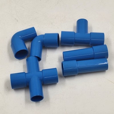 Skoolzy Pipes Construction Building Toy Tubes & Joints for Kid's Motor Skills