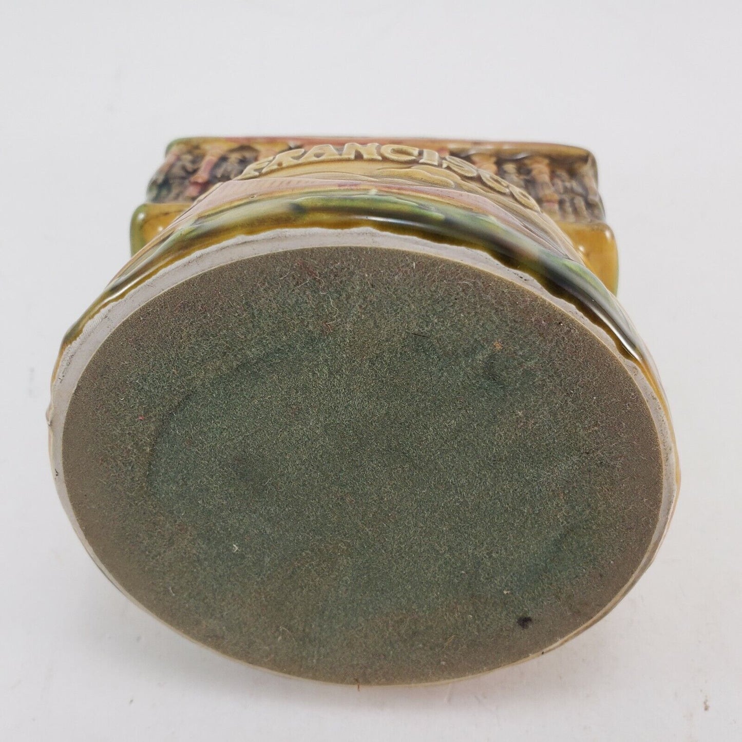 San Francisco Street Car Music Box Pottery Vintage Powell & Hyde & Beach 514