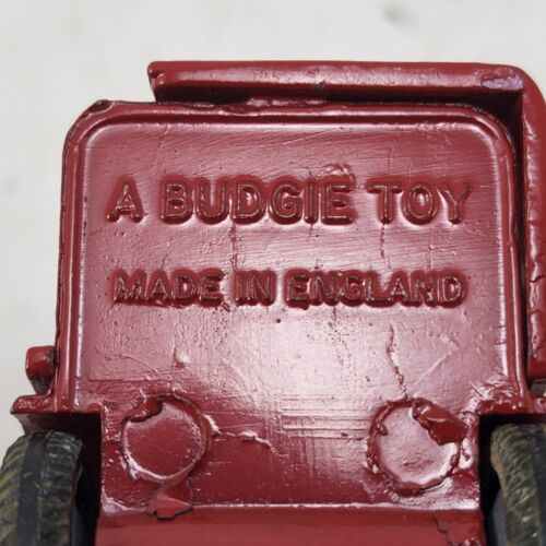 Budgie Toy London Transport Bus Double Decker Red Diecast Routemaster 64 Seater