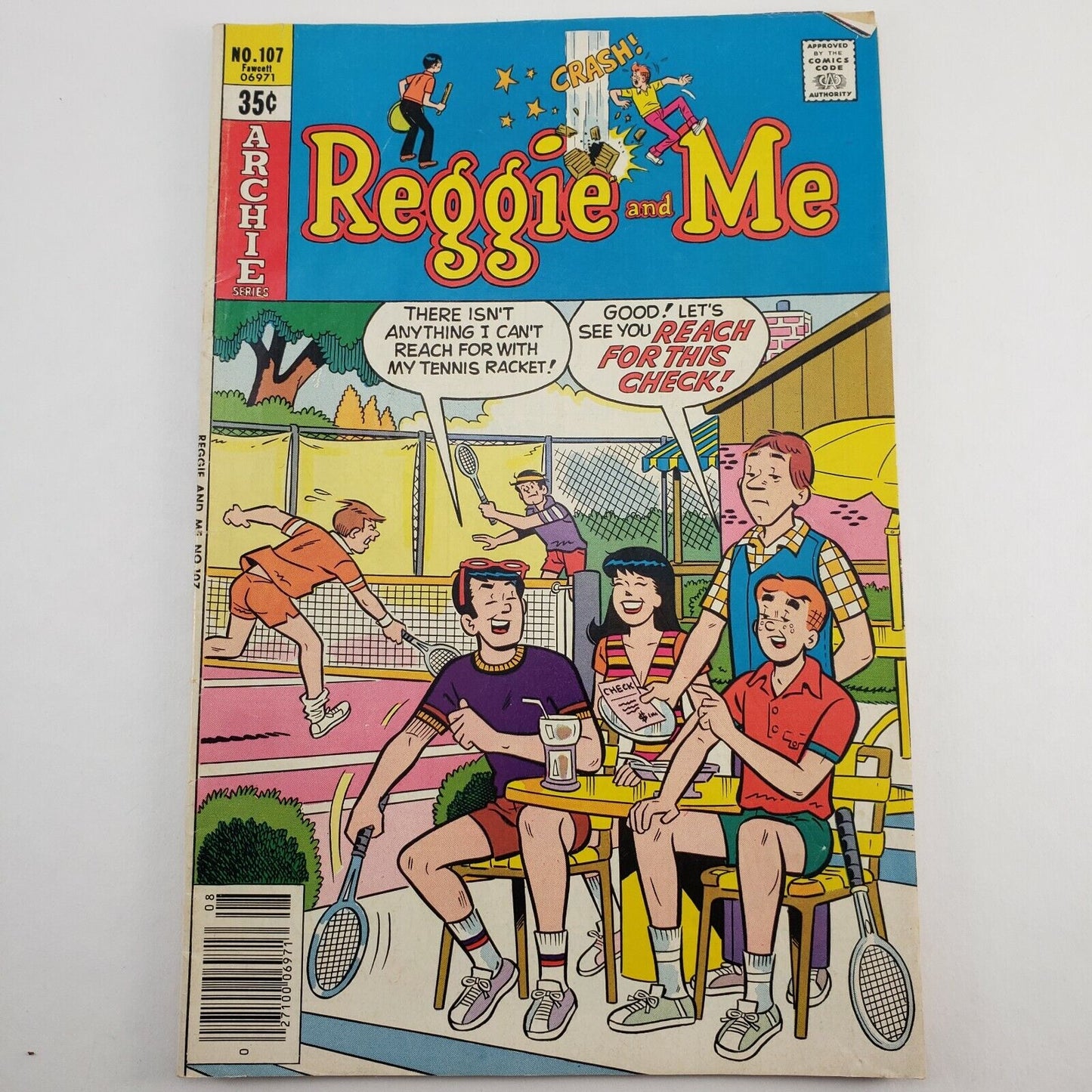 4 Reggie and Me Comic Books Archie Series Dec ’77–Aug ’78 VG+