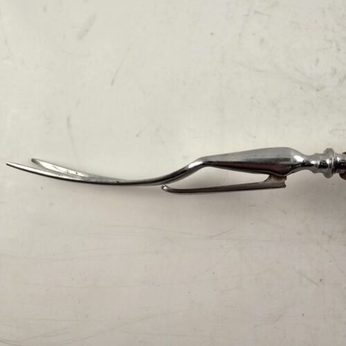 Stag Antler Handle Carving Fork and Steel Made In Sheffield England Stainless