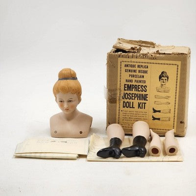 Empress Josephine Doll Kit Yield House Shackman Includes Head Arms Legs Pattern