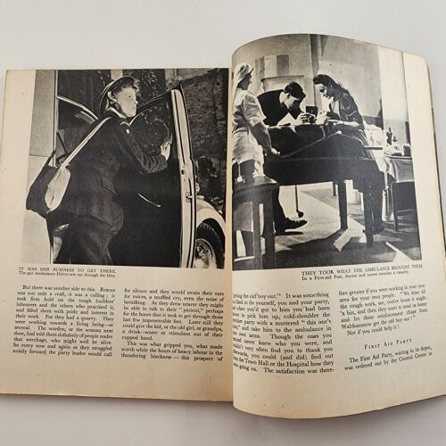 Front Line 1940 1941 War Magazine WWII Civil Defence of Britain London England