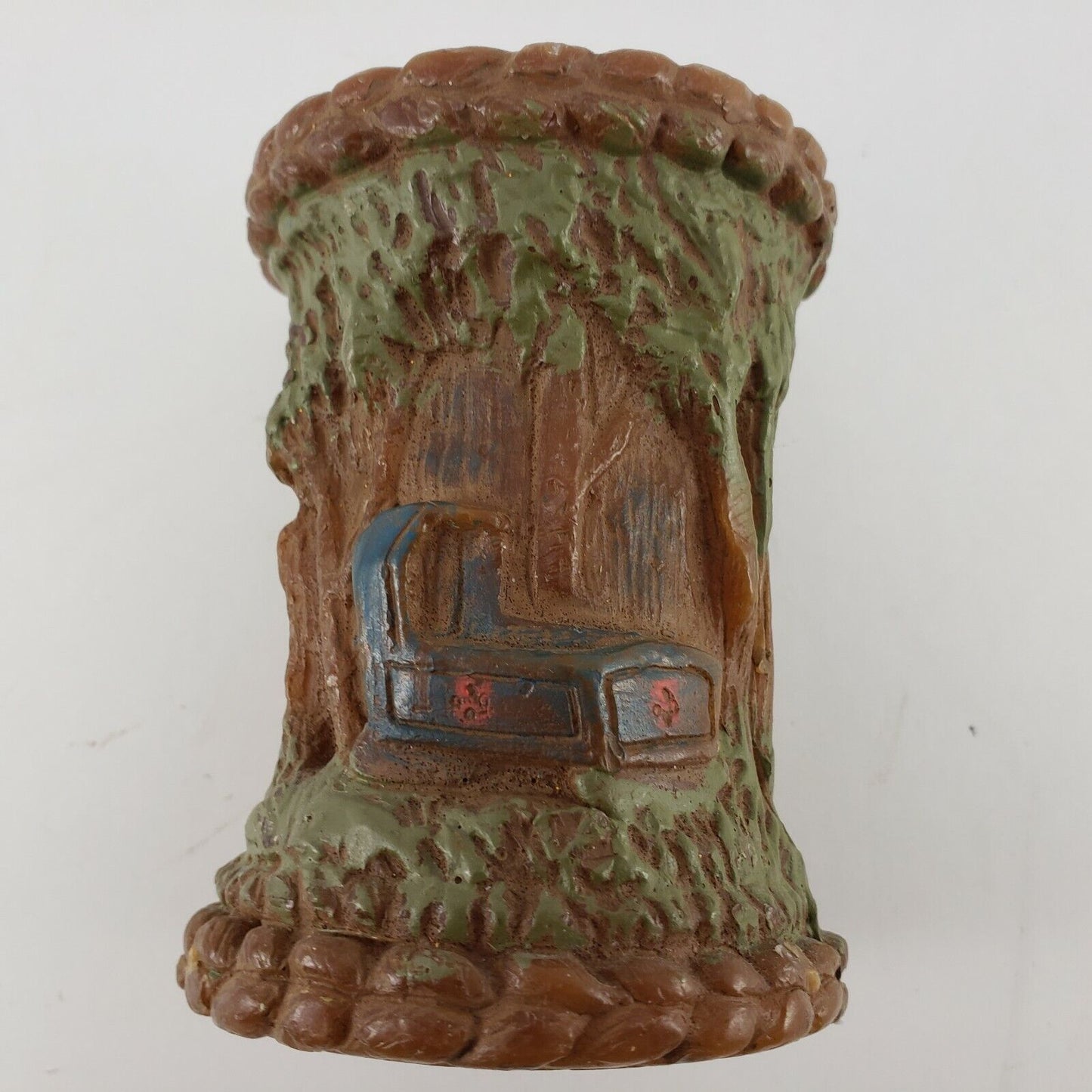 2 Alpine Originals Pillar Candles Kids & Dog and Child Doll & Lamb Vintage 1978