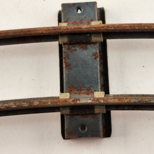 7 Pc American Flyer Original Gilbert S Gauge 702 Curved Track 2 Rail Some Rust