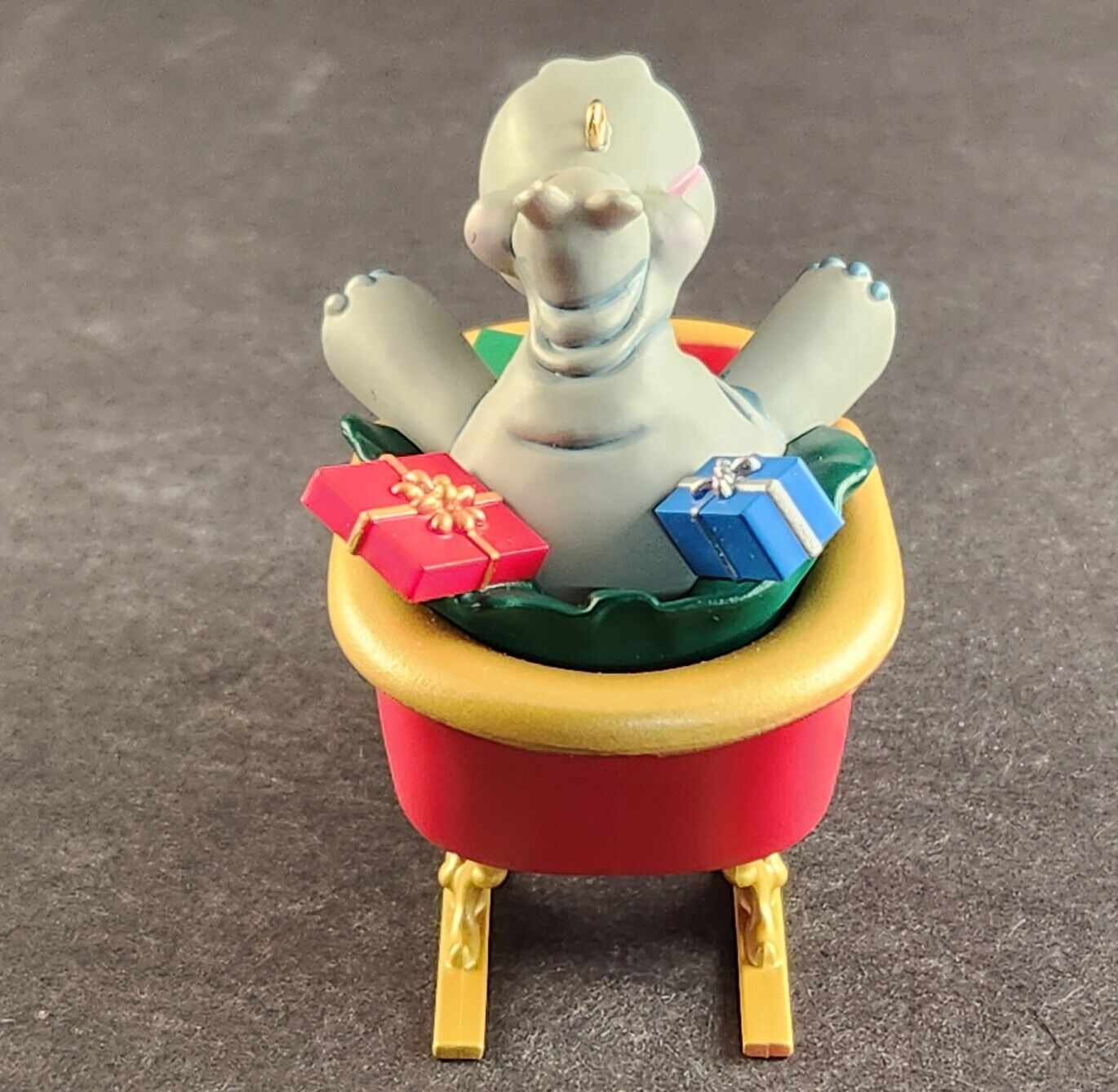 Hallmark Keepsake Singing Ornament I WANT A HIPPOPOTAMUS FOR CHRISTMAS 3" Long