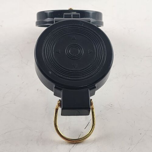 Lensatic Compass Pocket Folding Military Hiking Sightseeing with Instruction Pg
