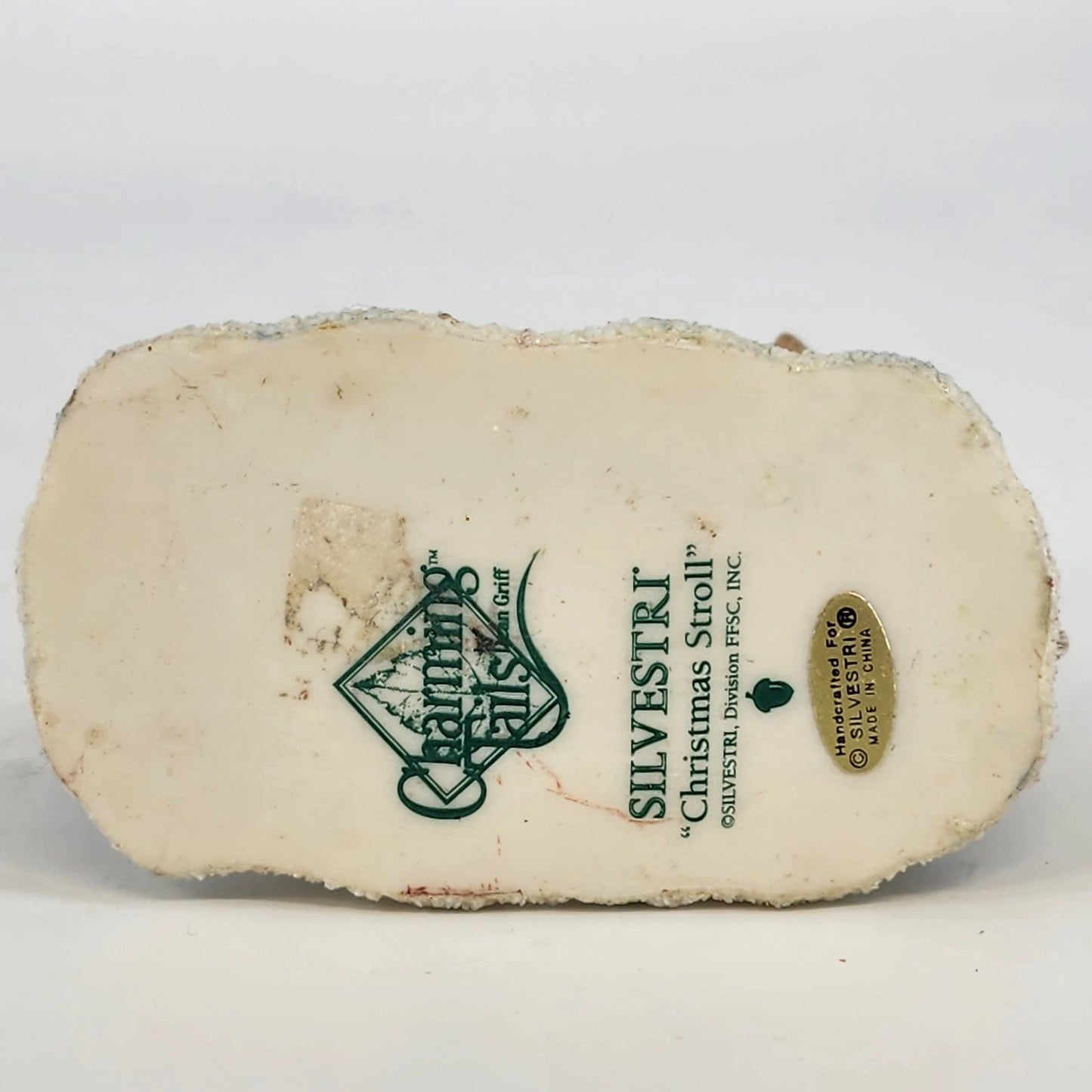 Silvestri Charming Tails Christmas Stroll Dean Griff 1990s Mouse Figurine China