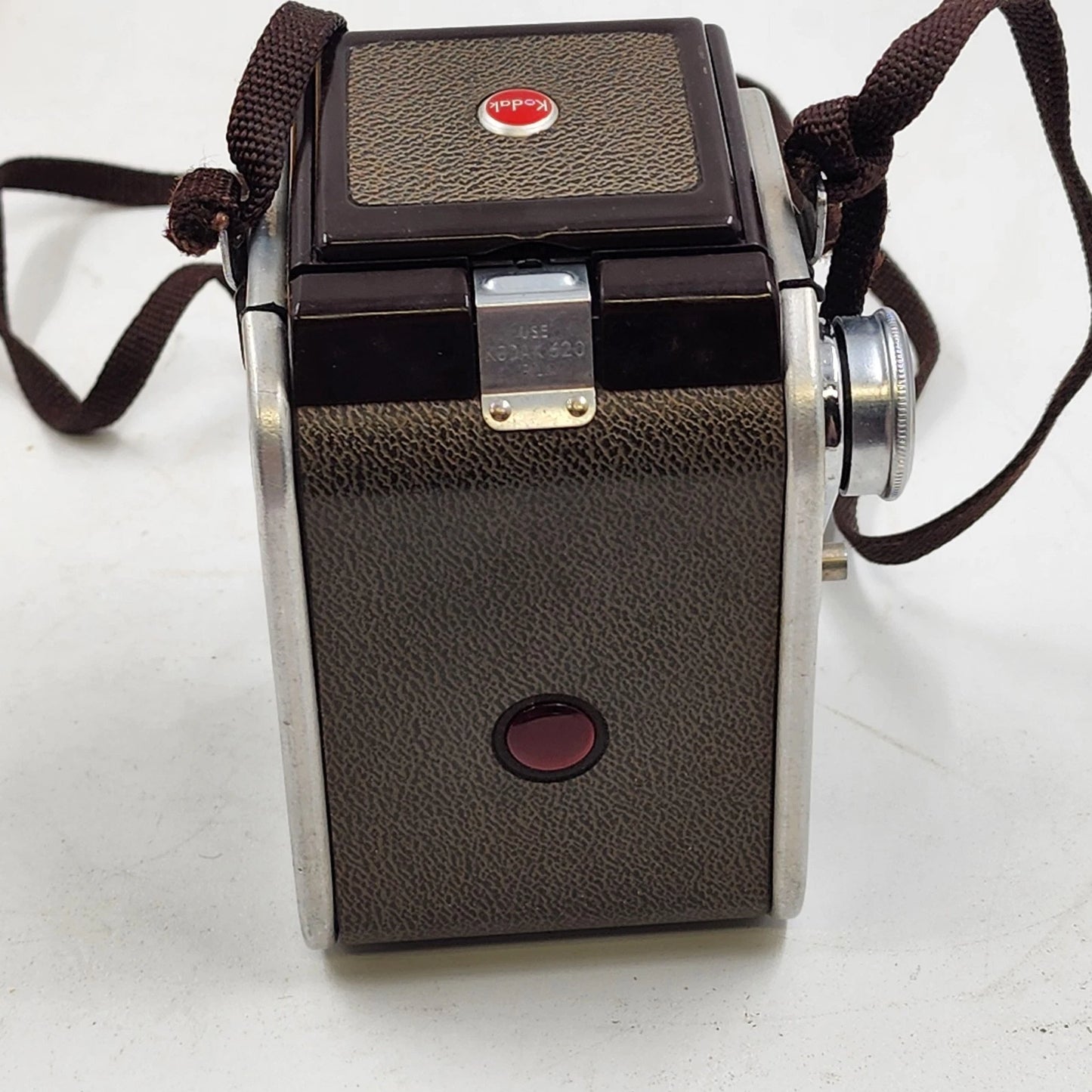 Kodak Duaflex IV Camera Outfit 1950's w Flash Unit 11 Bulbs & Original Box