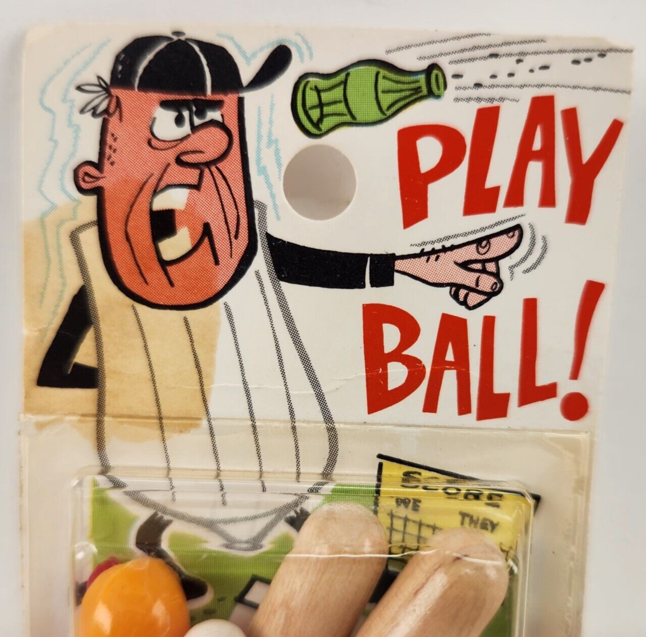 Play Ball Grandmother Stover Miniatures Kit 59-305 Vintage Miniature Baseball