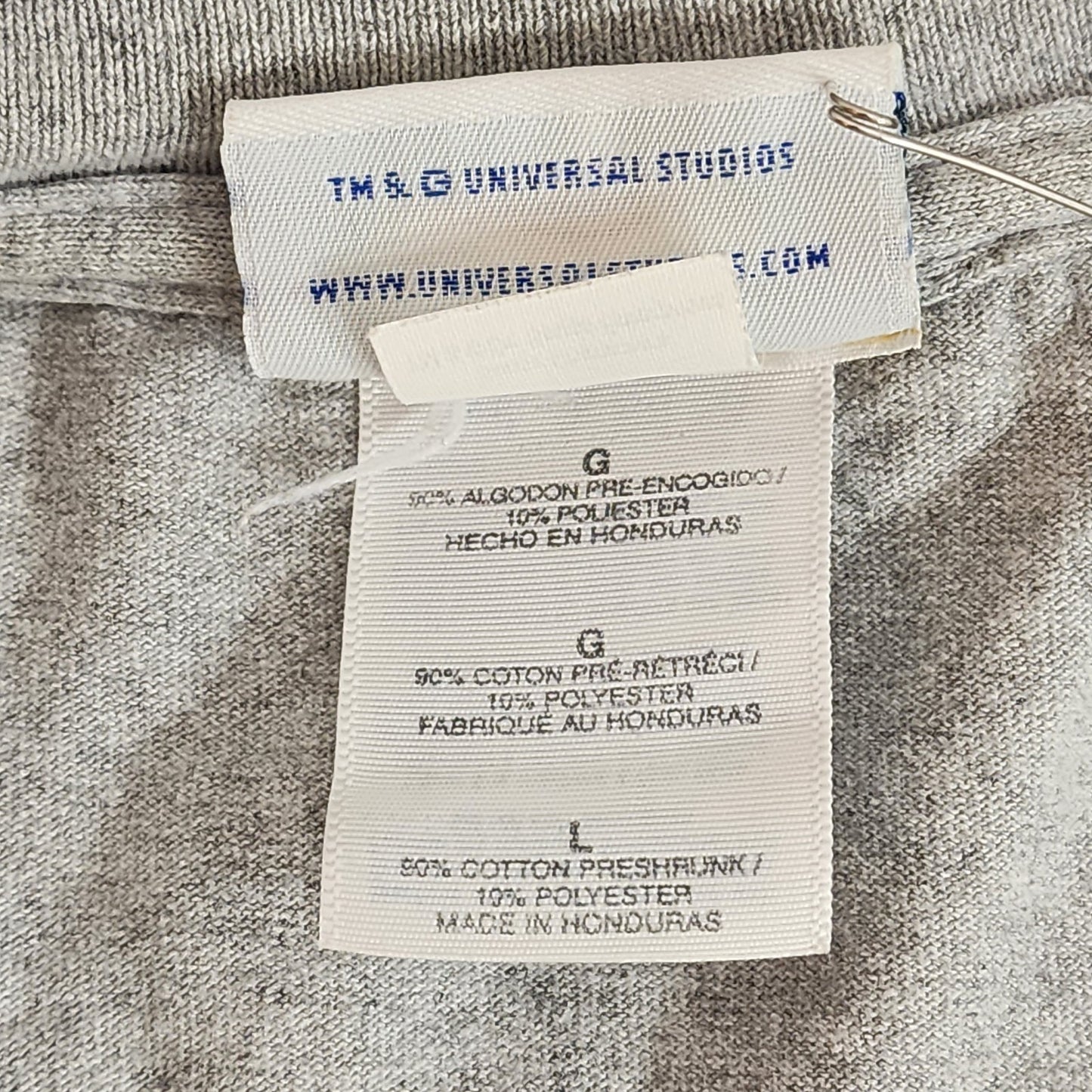 Universal Studios Dr Seuss Islands Of Adventure Gray T-Shirt Large Vintage 1990s