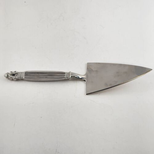 GSA Godinger Silver plate Cake Knife Dessert Server 12 inch Wedding Service