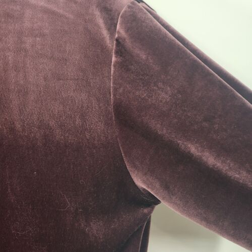 Fleur Cardigan Tunic Purple Burgundy Honors Size Small Long Sleeve Vintage
