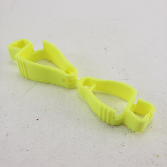 Glove Guard Handi Klip Glove Clip Safety Breakaway Belt Loop High Vis Yellow