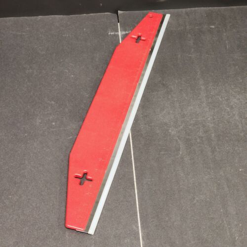 Red Multipurpose Painter's Trim Guard 24" Size Metric and Std Marks Blade Guard