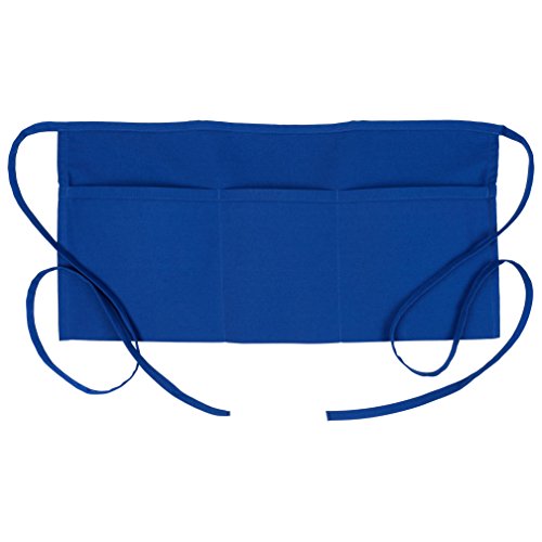 Fame 3 Pocket Waist Apron - F9 - Royal Blue (WFA18122RB)