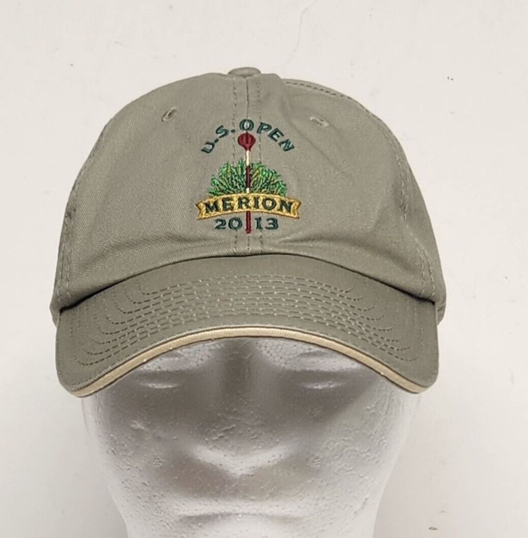 US Open Golf Merion Golf Hat 2013 USGA Member PGA Tour Cap Hook Loop Adjustment