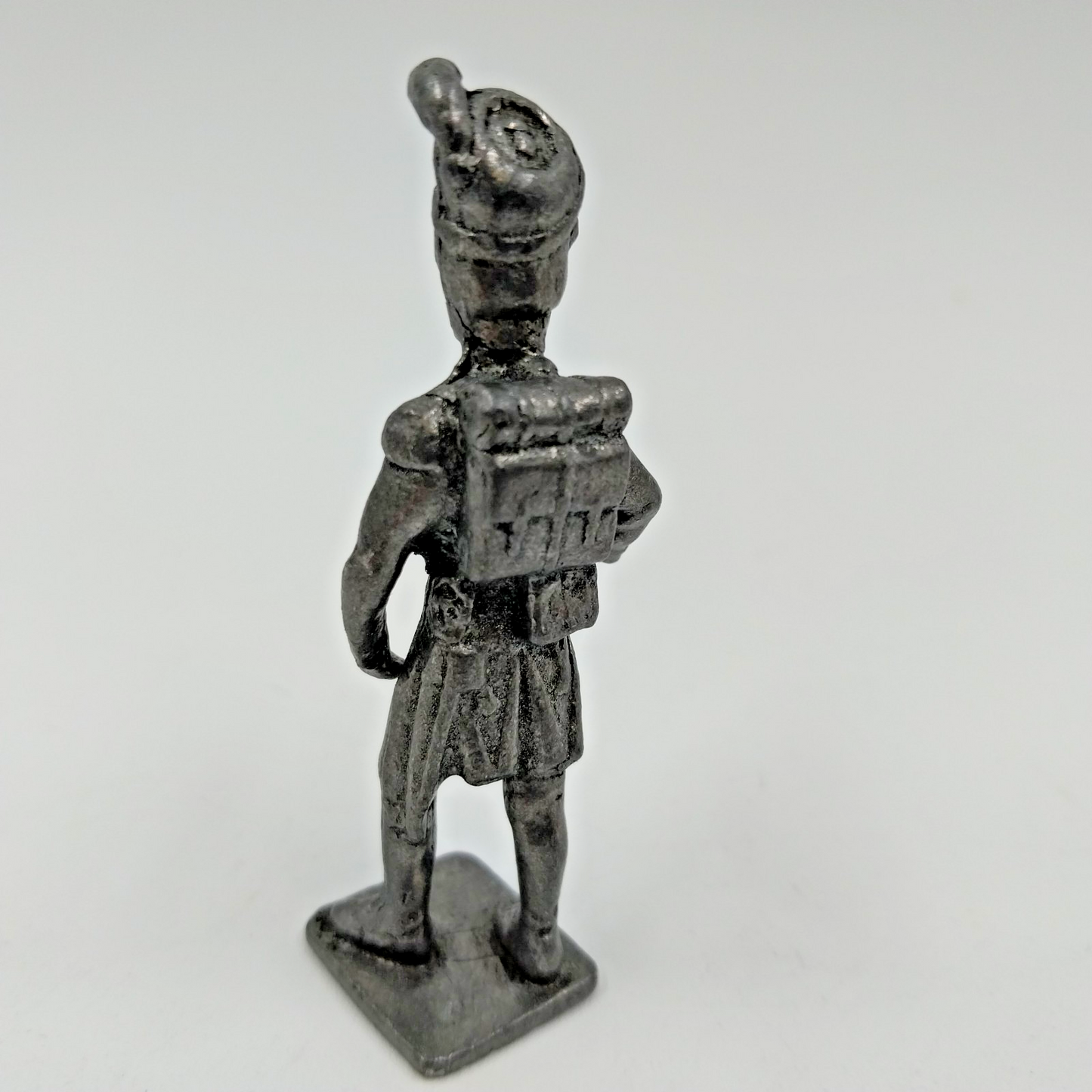 Pewter Figures French Imperial Army Soldier Grenadier Der Silver Metal Lead 1815