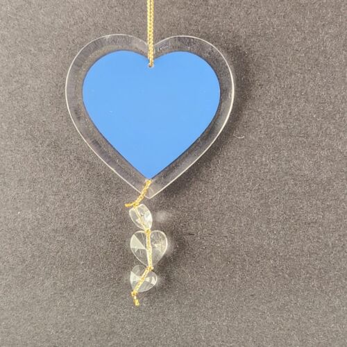 Danbury Mint Bichon Frise Glass Ornaments CHOOSE ME & BEST FRIENDS 2½" tall