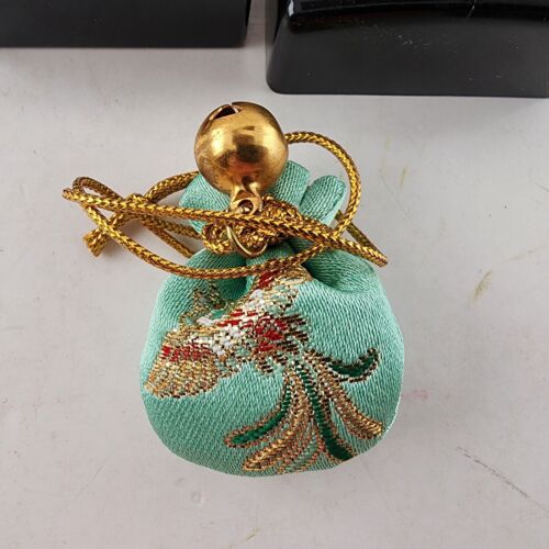 Japanese Nikko Toshogu Shrine Souvenir Sachet Amulet Bag Home Decor Gift