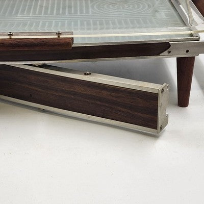 Salton Hotray H-130D Food Warming Plate Acrylic Hinged Cover 17x10" Surface Vtg