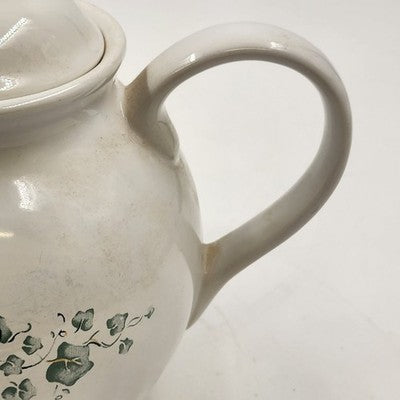 Corelle Coodinates Callaway Ivy Stoneware Teapot w/ Lid 5-Cup Corning Ware