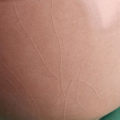 Pfaltzgraff Village 70 Bean Pot w Lid Tan with Brown 7"x 6¾" USA Vintage