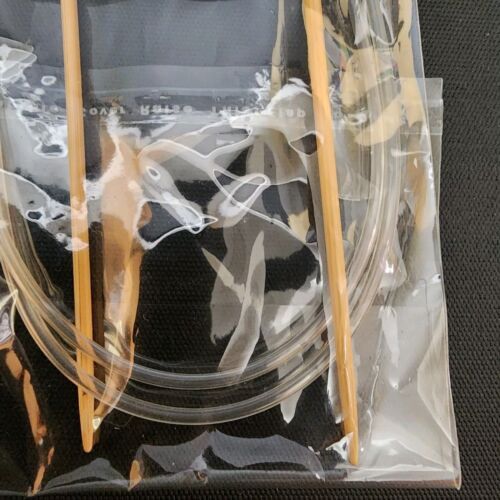 2 Pack Stitchberry Circular Knitting Needles Size 0 & 2 Bamboo New in Package