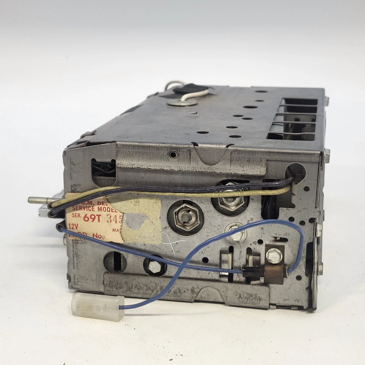 Oldsmobile Delco AM Push Button Transistor Car Radio With Knobs Untested OEM