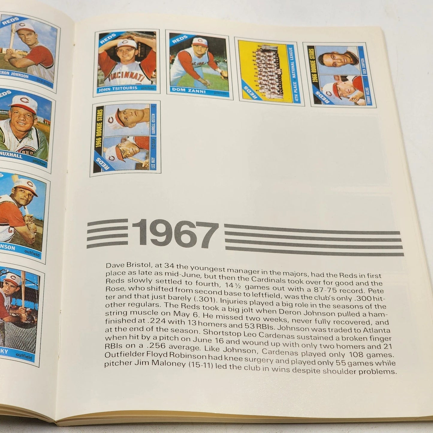 1988 Cincinnati Reds Topps Baseball Card Collectibles Book By Price Stern Sloan