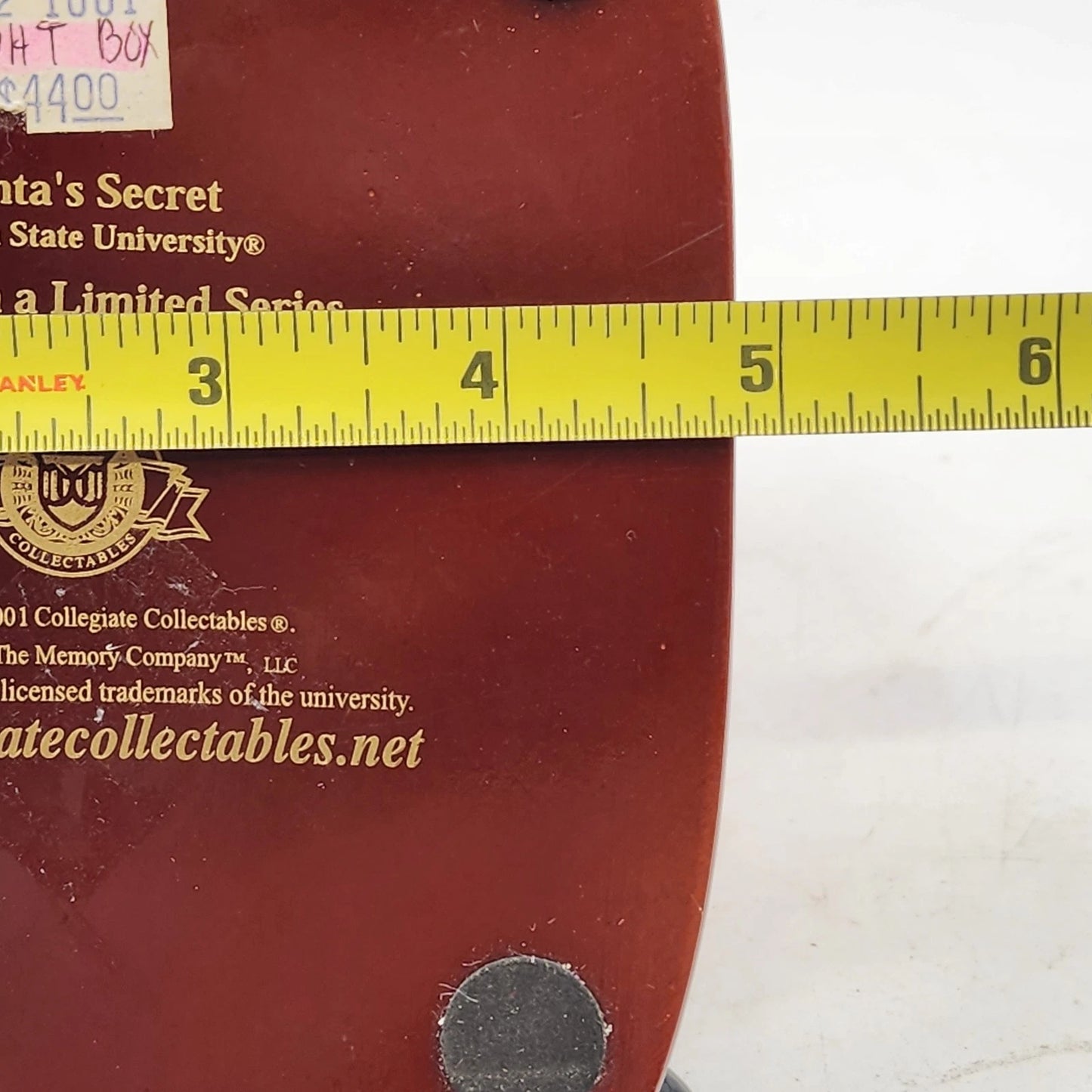 Florida State University Santa’s Secret 2001 Collegiate Collectible Figurine 7"