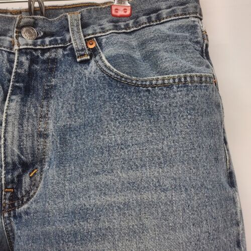 Levi's 550 Men's Jeans 32 x 32 Classic Relaxed Fit Blue Medium Stonewash Red Tab
