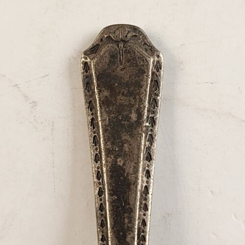 3 Baby Spoons Silver-Plate Oneida Community White Orchid Patterns