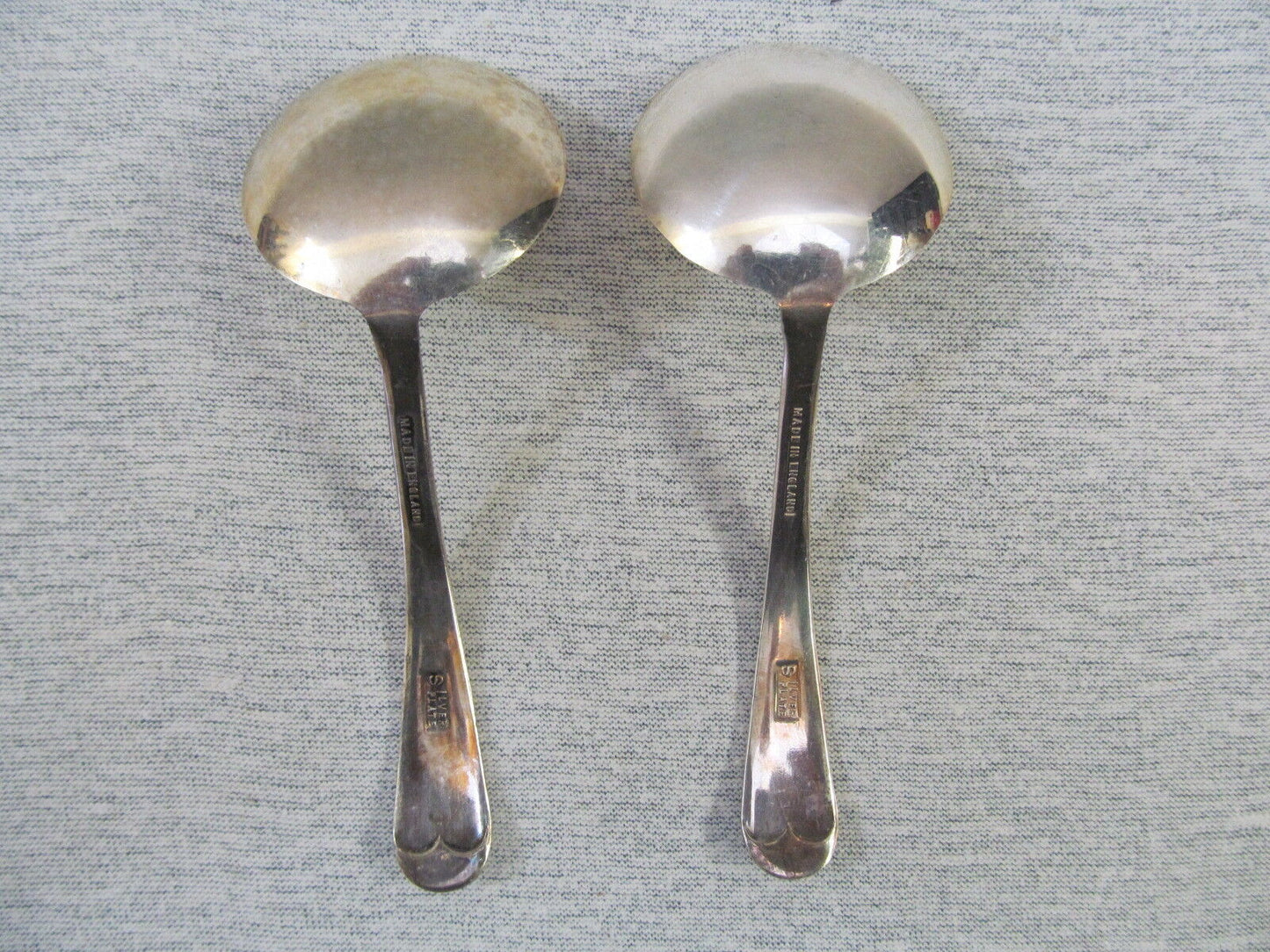 5 Piece Silverplate Flatware of Various Designs 1 Cocktail Fork 4 Spoons