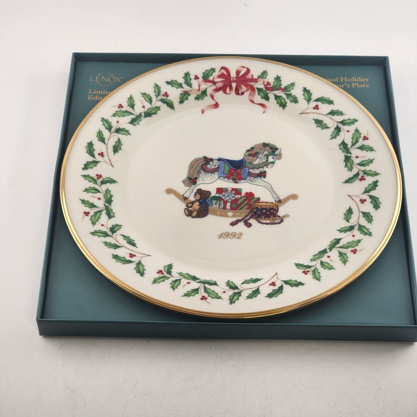 Lenox 1990's Annual Collector Holiday Plates Choice of 1st to 8th in Series NIB