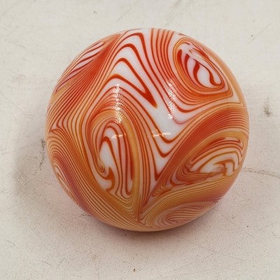 Northern Star N355 Smyers Iridescent Studio Art Glass Paperweight 1977