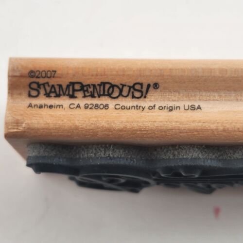 Stampendous Motivational Words & Sayings Wooden Mounted Rubber Stamps