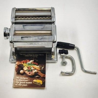 Marcato Atlas Model 150 Tipo Lusso Pasta Maker Italy Deluxe NOS Vintage 1970's