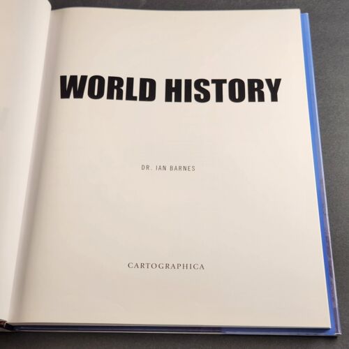 Mapping History World History Over 160 Maps Book Vintage By Ian Barns Hardcover