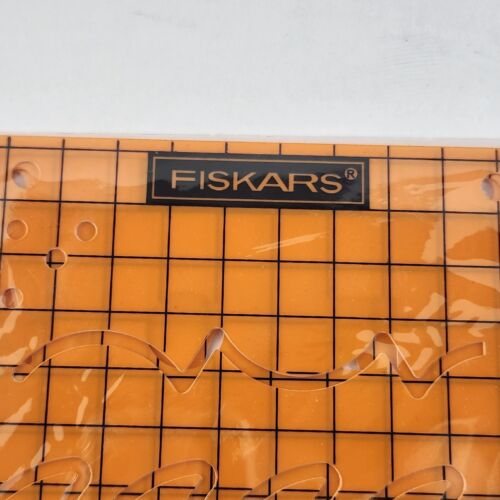 Fiskars Embossing Stencil Set Fun Designs 3 Pk Basic Shapes Borders Celebration