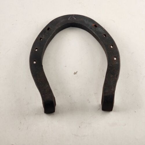 Forged Horseshoe Vintage Metal #2E England Good Luck Primitive Horse Shoe