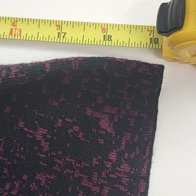 Kasper Women's Long Sleeve Cardigan Wine Purple Black Sweater Open Front Medium