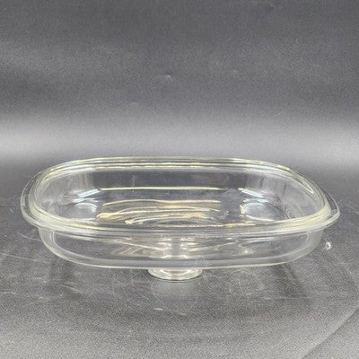 Pyrex A12C Square Clear Glass Replacement Lid Cover For Corning Ware Casserole